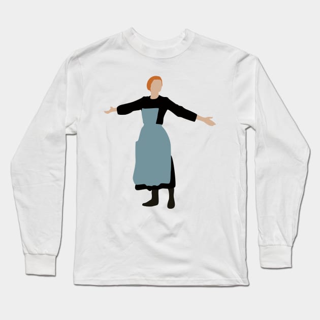 Sound of Music / The Hills are Alive! Long Sleeve T-Shirt by Art Designs